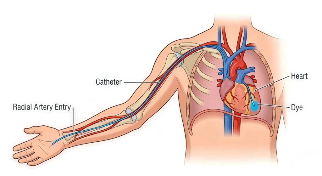Coronary angiography tretment amedabad